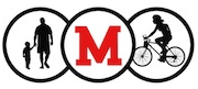 The logo of the Melrose Pedestrian & Bicyclist Committee